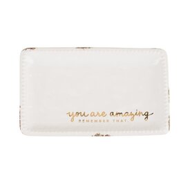 GLORY HAUS "You Are Amazing" Trinket Tray