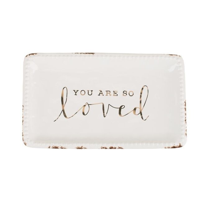 "You Are So Loved" Trinket Tray