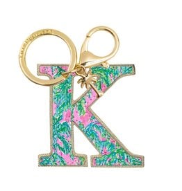 LILLY PULITZER Initial Keychain, Letter K