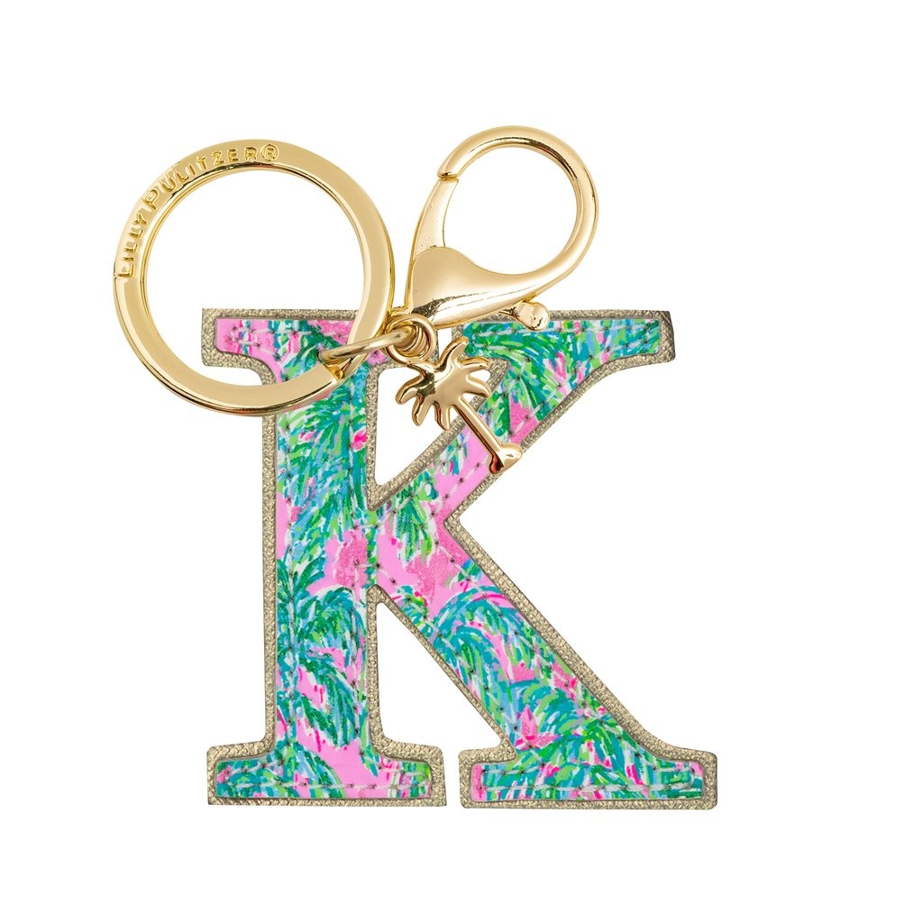 Lilly pulitzer keychain bracelet deals