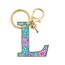 Initial Keychain, Letter L