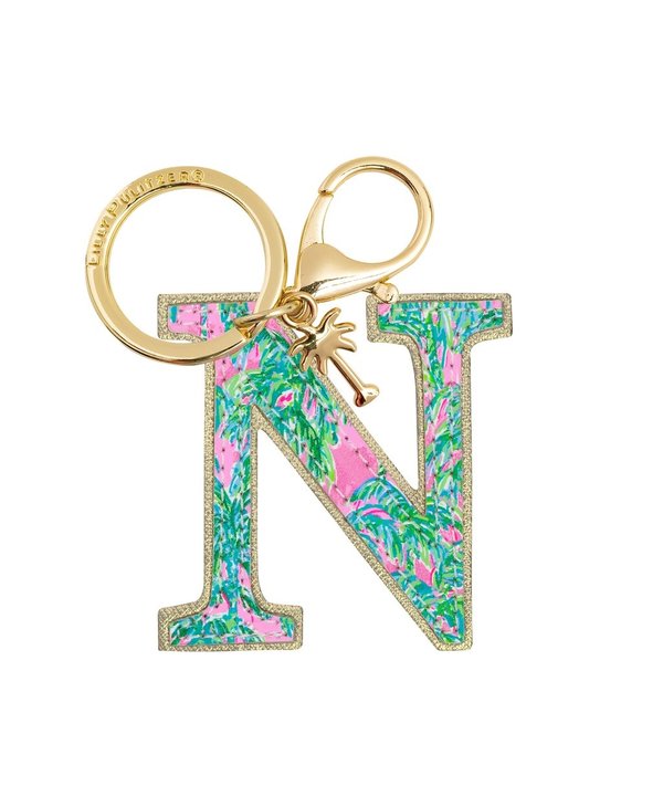 Initial Keychain, Letter N
