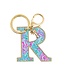Initial Keychain, Letter R