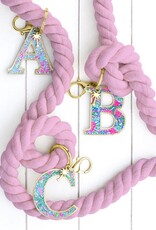 LILLY PULITZER Initial Keychain, Letter R