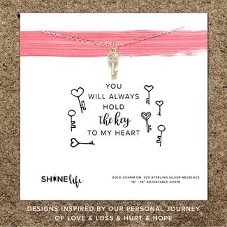 SHINELIFE Key To My Heart Necklace