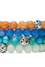 BRIGHTON Contempo Chroma Turquoise Stretch Bracelet