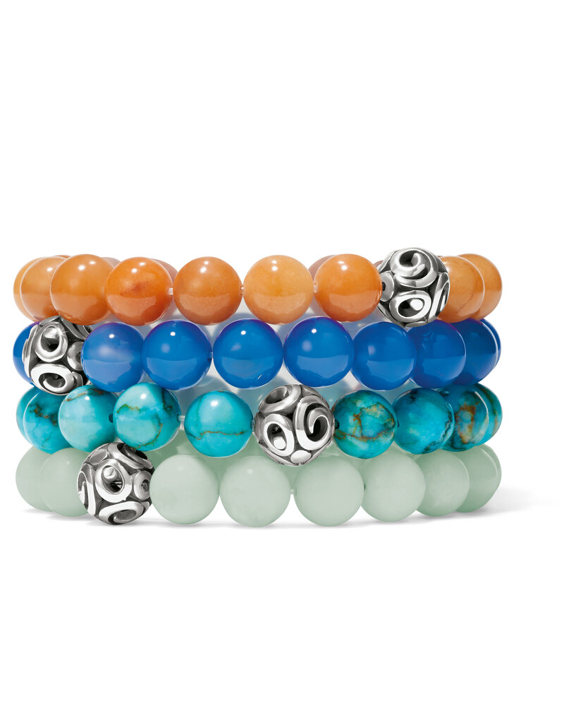 BRIGHTON Contempo Chroma Turquoise Stretch Bracelet