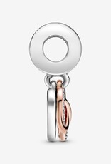 PANDORA Sparkling Infinity Heart Dangle Charm