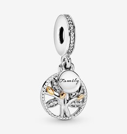 PANDORA Sparkling Family Tree Dangle Charm