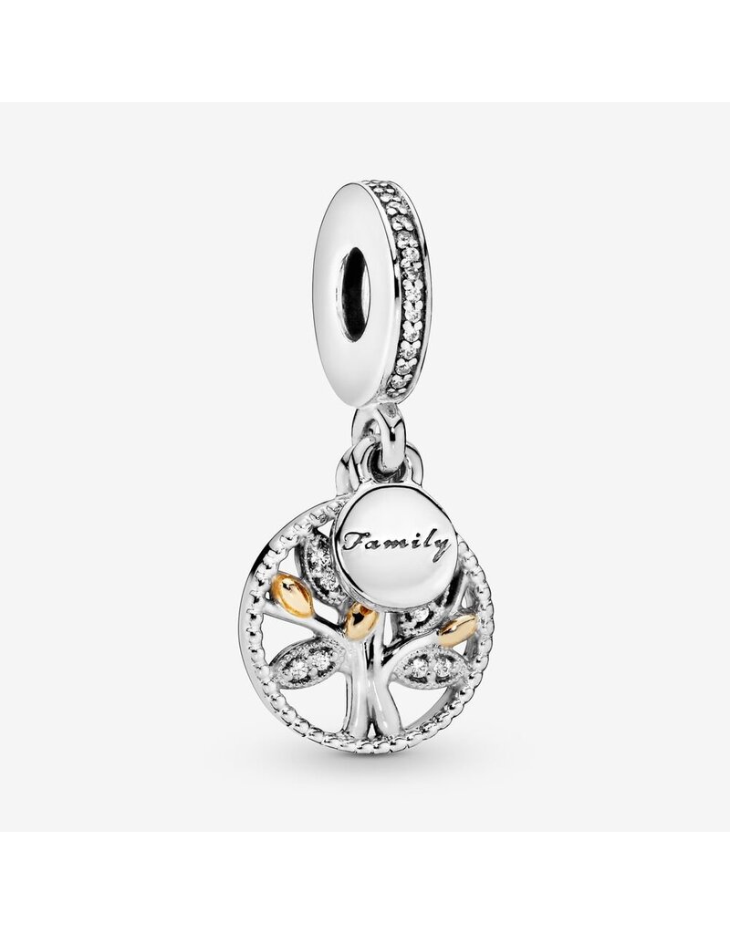 PANDORA Sparkling Family Tree Dangle Charm