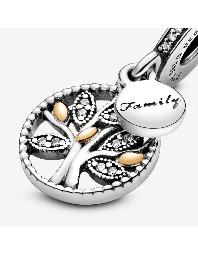 PANDORA Sparkling Family Tree Dangle Charm