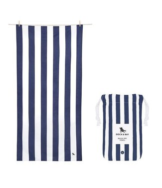 DOCK & BAY Cabana XL Towel in Whitsunday Blue