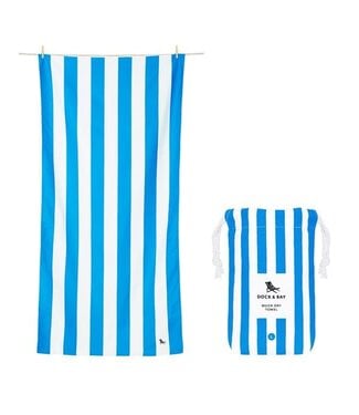 DOCK & BAY Cabana Towel in Bondi Blue