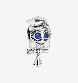 PANDORA Wise Owl Graduation Charm