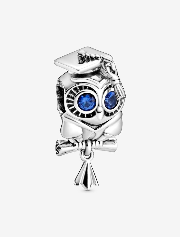 PANDORA Wise Owl Graduation Charm