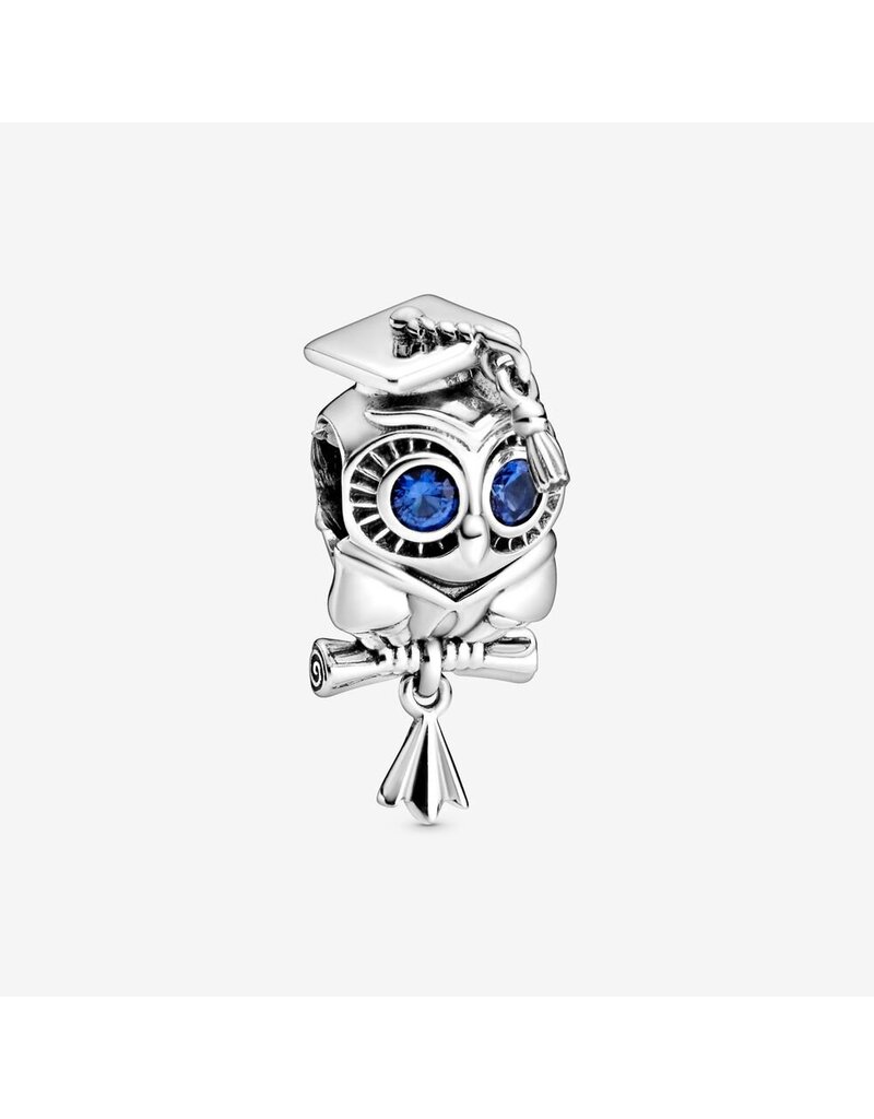 PANDORA Wise Owl Graduation Charm