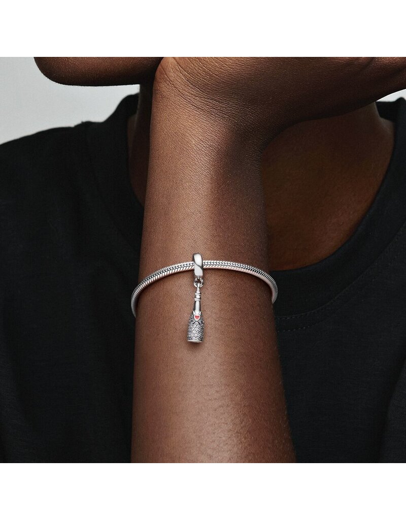 PANDORA Champagne Bottle Dangle Charm