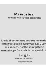 LAT & LO Memories Bar Necklace - Temple