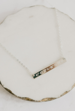 LAT & LO The Graduate Bar Necklace - Methacton