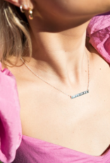 LAT & LO The Graduate Bar Necklace - Methacton