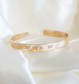 LAT & LO The Home Cuff Bracelet - Collegeville