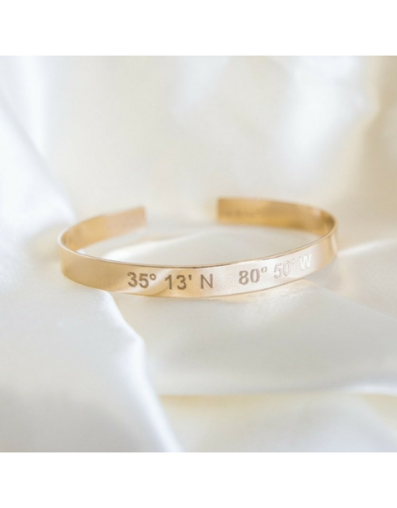 LAT & LO The Home Cuff Bracelet - Collegeville