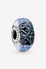 PANDORA Wavy Dark Blue Murano Glass Ocean Charm