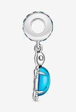 PANDORA Murano Glass Sea Turtle Dangle Charm