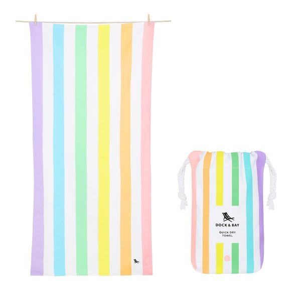 DOCK & BAY Quick Dry XL Towel in Unicorn Waves