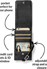 BRIGHTON Ferrara Phone Organizer in Black