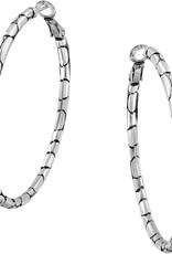 BRIGHTON Pebble Large Hoop Earrings