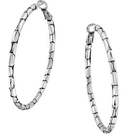 BRIGHTON Pebble Large Hoop Earrings