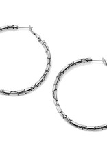 BRIGHTON Pebble Large Hoop Earrings