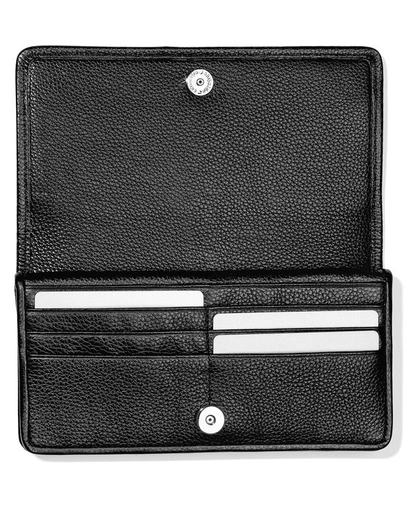 Interlok Large Wallet in Black