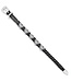 Roped Heart Braid Bandit Bracelet in Black