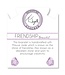 Friendship Stacker Bracelet in Mauve Jade & Silver