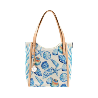 BRIGHTON Coraline Linen Scoop Tote