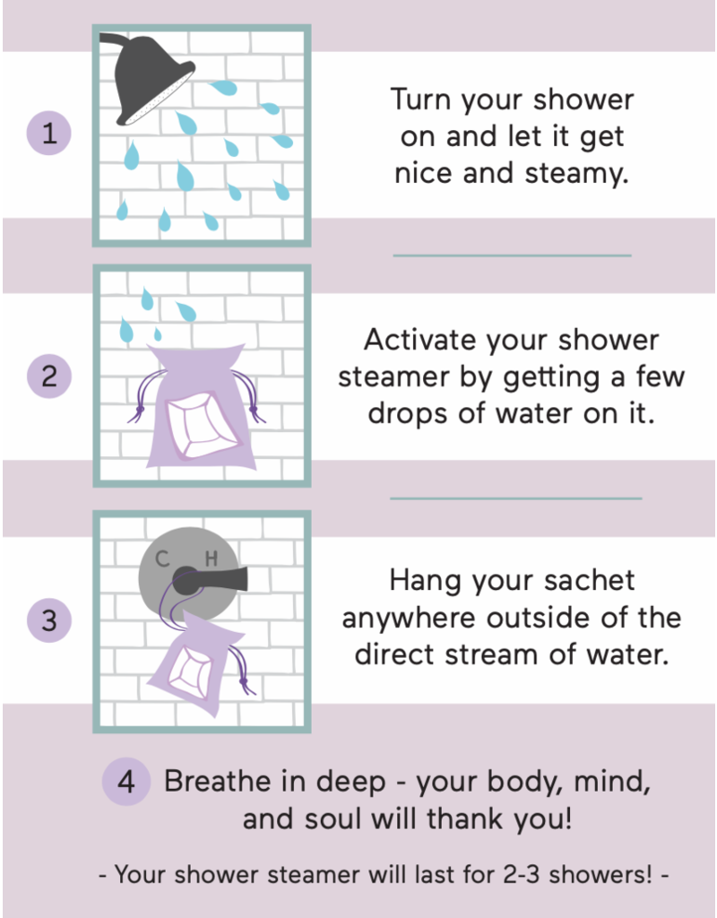 Lavender Aromatherapy Shower Steamer