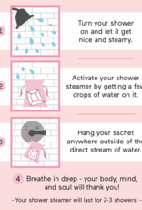 Peppermint & Lemon Aromatherapy Shower Steamer