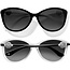 Ferrara Sunglasses in Black & White