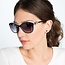 Ferrara Sunglasses in Black & White
