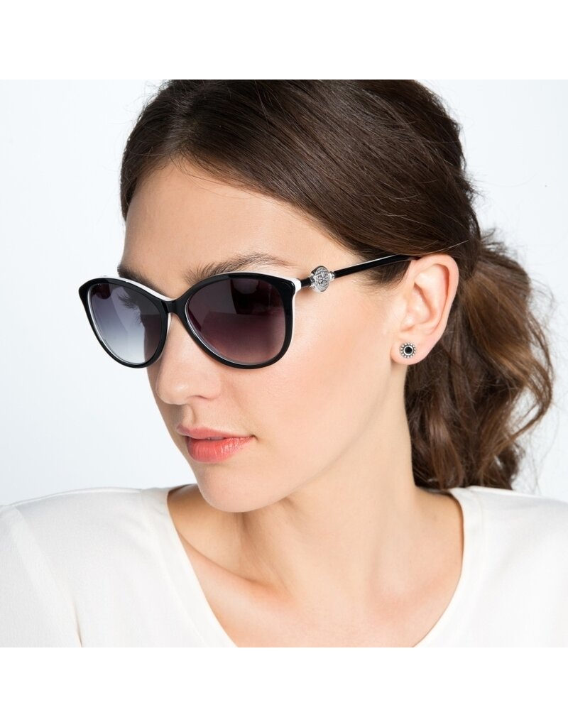BRIGHTON Ferrara Sunglasses in Black & White