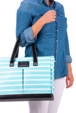 SCOUT Uptown Girl Pocket Tote Bag in Montauk Mint SCOUT Uptown Girl Pocket Tote Bag in Montauk Mint