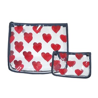 BOGG BAGS Heart Decorative Insert Bags (Set of 2)