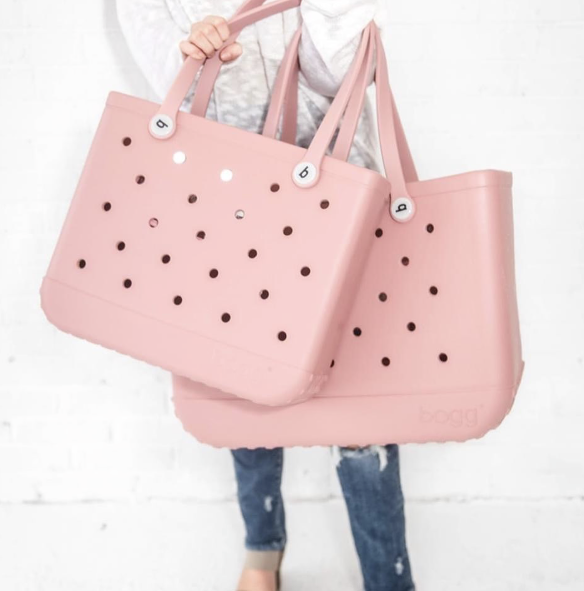 Bogg Bag Original Bogg Bag in You Navy Me Crazy Her Hide Out