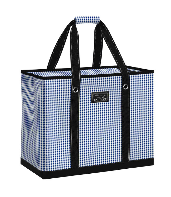 3 Girls Extra-Large Tote Bag in Brooklyn Checkham