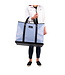 3 Girls Extra-Large Tote Bag in Brooklyn Checkham