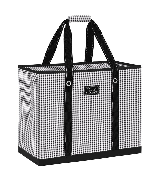 3 Girls Extra-Large Tote Bag in David Checkham