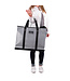 3 Girls Extra-Large Tote Bag in David Checkham