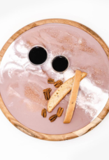 LYNN & LIANA SERVEWARE Acacia Lazy Susan in Rose Gold